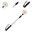 Crofta Adjustable Ice Fishing Skimmer Scoop Ice Ladle Winter Ice Fishing Equipment Scoop Dia 14cm