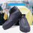 Crofta Shoe Covers with Zipper Reusable Shoe Protectors for Cycling Outdoor Fishing M