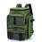 Crofta Fishing Backpack Rucksack Tackle Box Stores for Mountaineering Biking Hunting Green