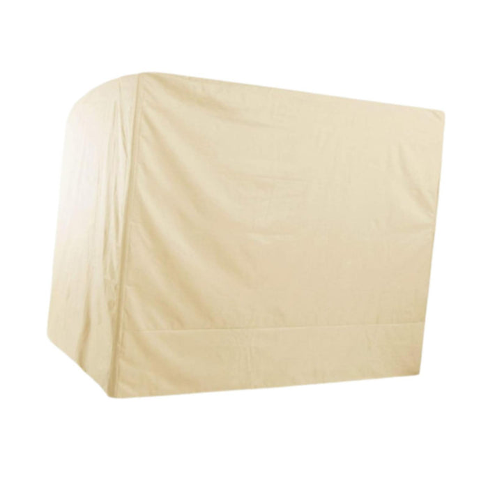 Crofta Outdoor Swing Cover Waterproof Swing Chair Cover for Courtyard Patio Outdoor Beige