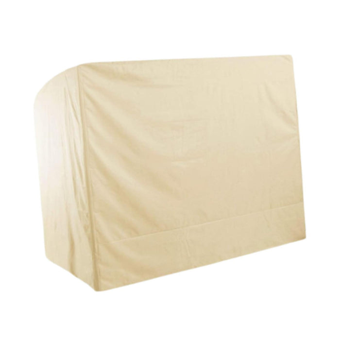 Crofta Outdoor Swing Cover Waterproof Swing Chair Cover for Courtyard Patio Outdoor Beige