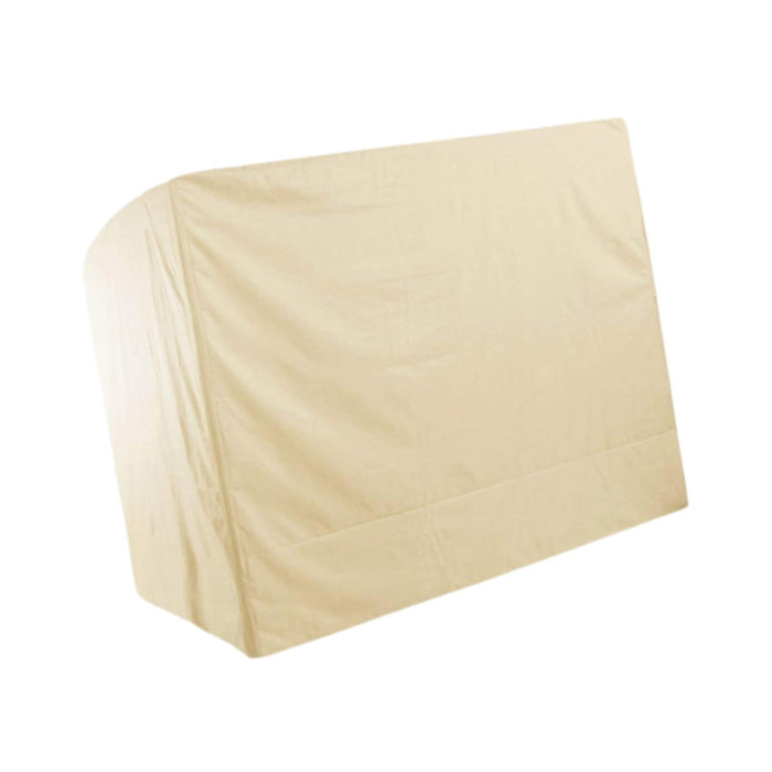 Crofta Outdoor Swing Cover Waterproof Swing Chair Cover for Courtyard Patio Outdoor Beige