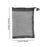 Crofta Small Mesh Bag Multipurpose Storage Pouch for Cosmetic Jewelry Lipstick 7cmx13cm