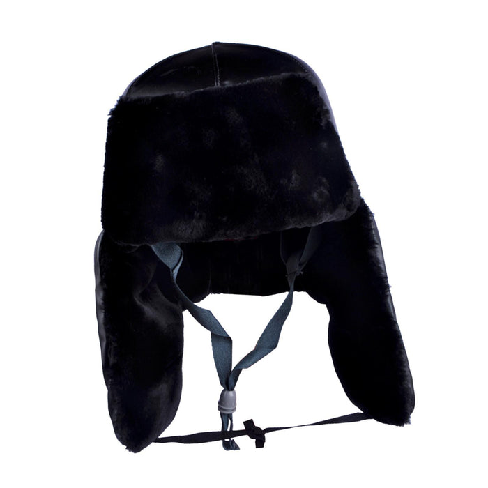 Crofta Winter Trapper Hat Helmet Soft Thicken Ski Cap for Riding Biking Backpacking