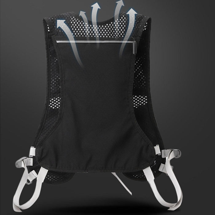 Crofta Running Vest Backpack Sport Trendy Vest Bag for Snowboarding Trekking Hiking