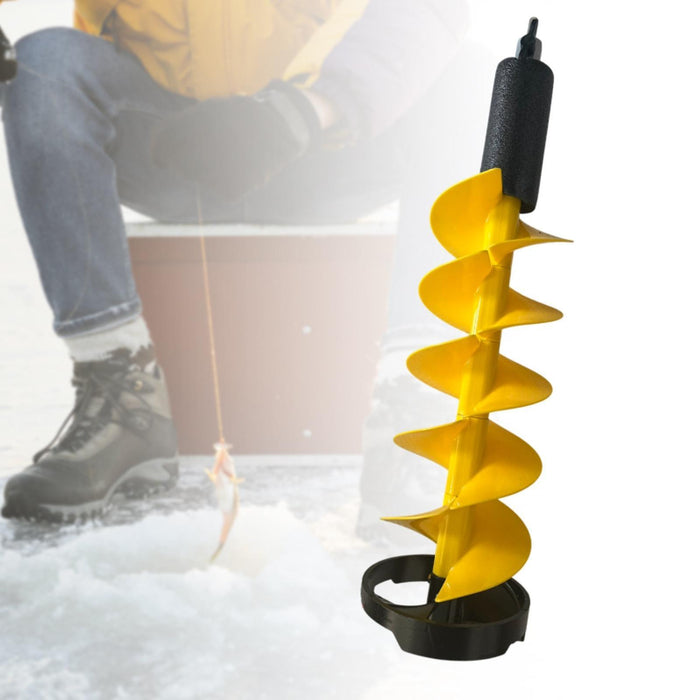 Crofta Ice Auger Bit Nylon Ice Fishing Accessories for Sea Fishing Outdoor Supplies Yellow