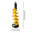 Crofta Ice Auger Bit Nylon Ice Fishing Accessories for Sea Fishing Outdoor Supplies Yellow