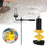 Crofta Ice Auger Aluminum Alloy Sturdy Portable Ice Drill Tool Ice Fishing Supplies 8 inch Yellow Float