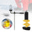 Crofta Ice Auger Aluminum Alloy Sturdy Portable Ice Drill Tool Ice Fishing Supplies 8 inch Yellow Float