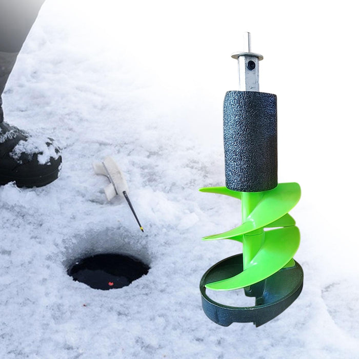 Crofta Ice Auger 8 inch Diameter Parts for Winter Sports Winter Fishing Ice Fishing without Rod