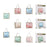 Crofta Womens Tote Bag Travel Tote Casual Handbag for Working Leisure Spring Summer Green with Zipper