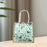 Crofta Womens Tote Bag Travel Tote Casual Handbag for Working Leisure Spring Summer Green with Button