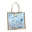 Crofta Womens Tote Bag Travel Tote Casual Handbag for Working Leisure Spring Summer Blue with Button