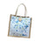 Crofta Womens Tote Bag Travel Tote Casual Handbag for Working Leisure Spring Summer Blue with Button