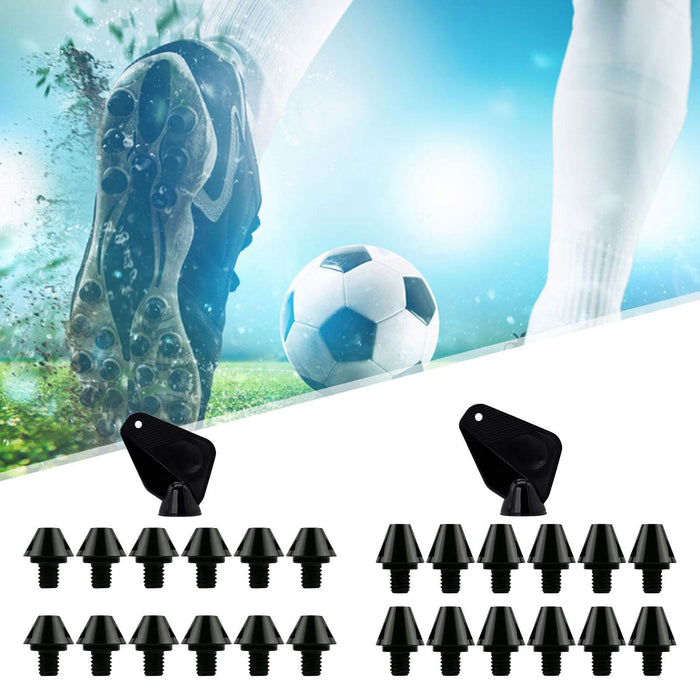 Crofta 12x Soccer Boot Cleats Stable for Indoor Outdoor Sports Competition Training Height 8mm