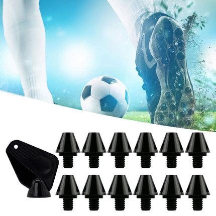 Crofta 12x Soccer Boot Cleats Stable for Indoor Outdoor Sports Competition Training Height 11mm