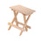 Crofta Wood Painting Stool Sturdy Stable Drafting Stool for Bedroom Outdoor Kitchen