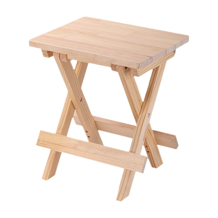 Crofta Wood Painting Stool Sturdy Stable Drafting Stool for Bedroom Outdoor Kitchen