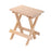 Crofta Wood Painting Stool Sturdy Stable Drafting Stool for Bedroom Outdoor Kitchen