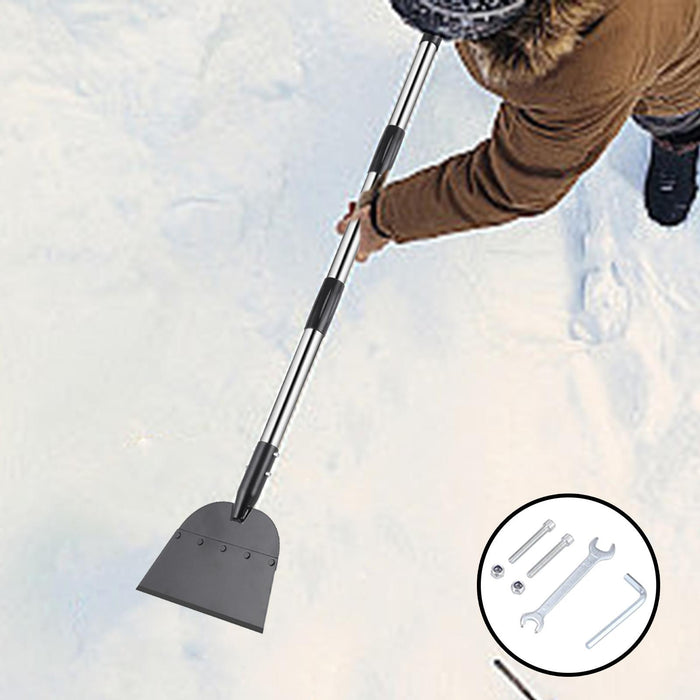 Crofta Wide Blade Snow Shovel Nonslip Gardening Tool for Lawn Edging Garden Garages 3 Sections