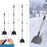 Crofta Wide Blade Snow Shovel Nonslip Gardening Tool for Lawn Edging Garden Garages 4 Sections