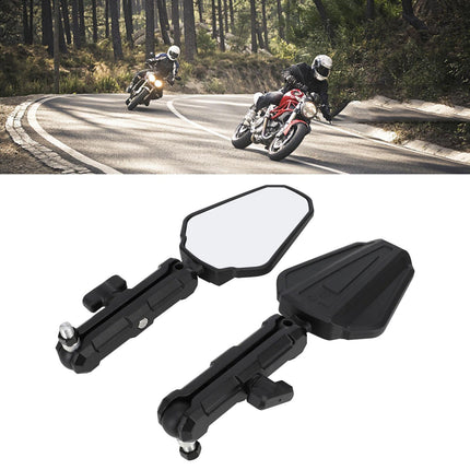 Crofta 2 Pieces Generic Motorcycle Rearview Mirror Protector Motorcycle Accessories