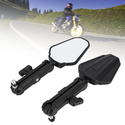 Crofta 2 Pieces Generic Motorcycle Rearview Mirror Protector Motorcycle Accessories