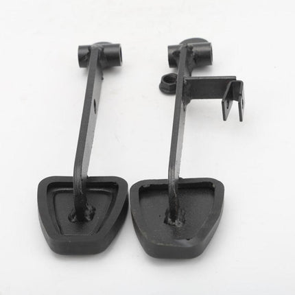 Crofta 2 Pieces Brake Throttle Clutch Pedal Black Pedal Set for Quad ATV