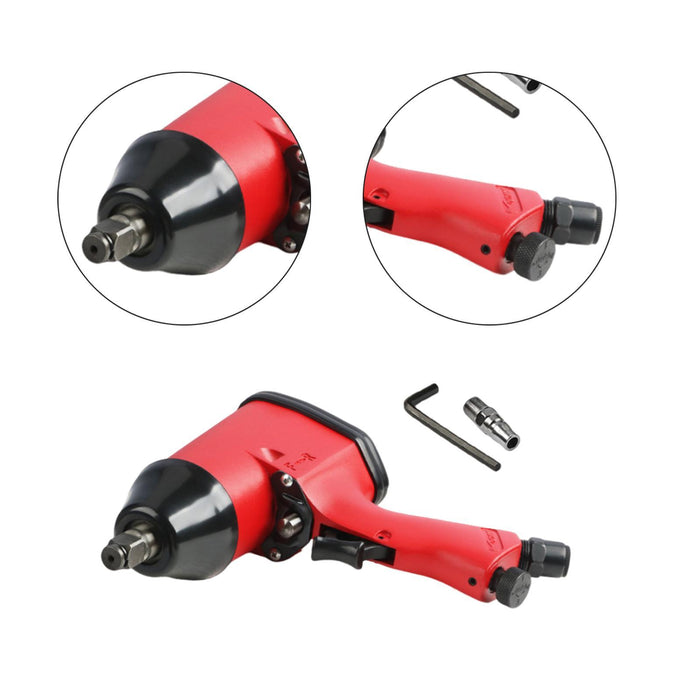 Crofta Generic 1/2 inch Air Impact Wrench Easy to Use Pneumatic Impact Wrench Tool Air Impact Wrench