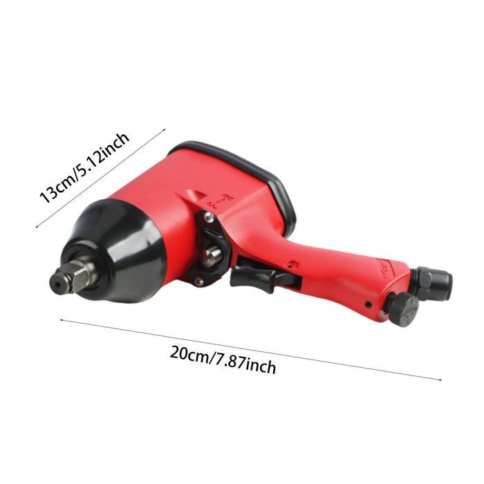 Crofta Generic 1/2 inch Air Impact Wrench Easy to Use Pneumatic Impact Wrench Tool Impact Wrench Set