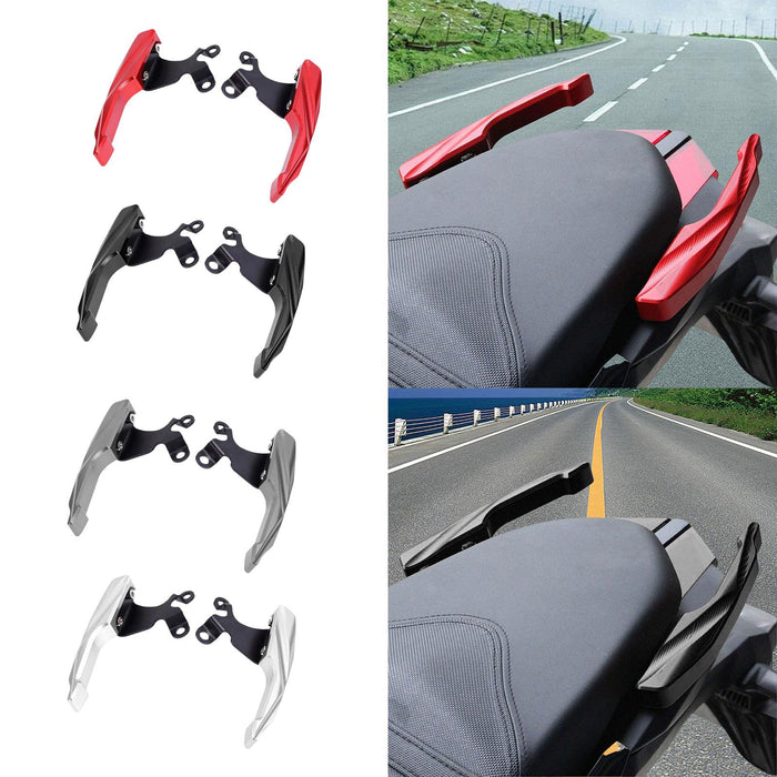 Crofta 1 Pair Modified Parts Rear Armrest Tail for Cbf190 CB190R Lightweight Red