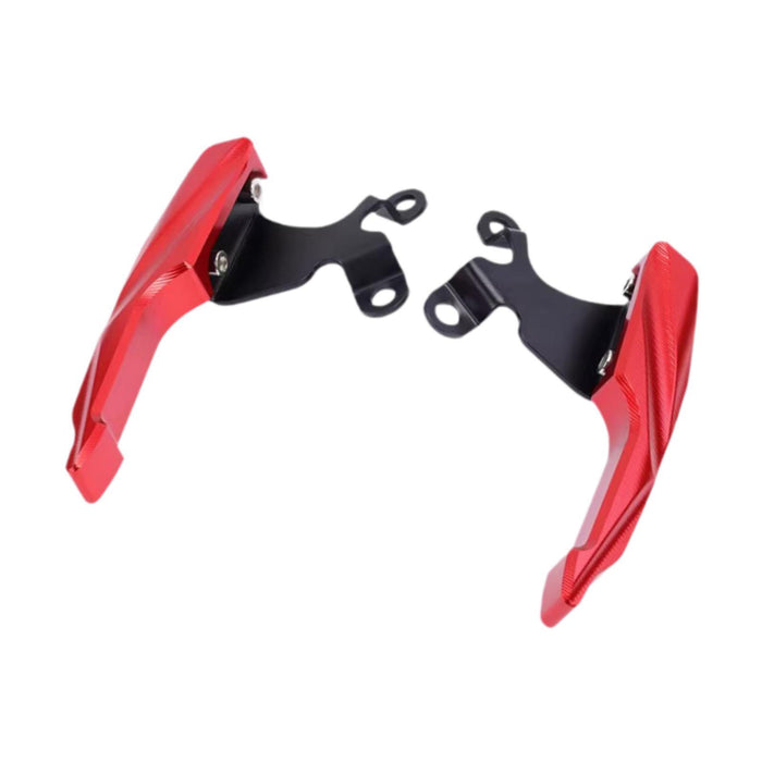 Crofta 1 Pair Modified Parts Rear Armrest Tail for Cbf190 CB190R Lightweight Red