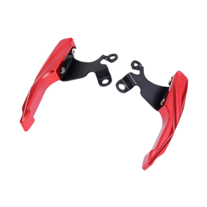 Crofta 1 Pair Modified Parts Rear Armrest Tail for Cbf190 CB190R Lightweight Red