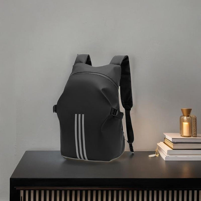 Crofta Basketball Backpack Bag Reflective Gym Bag for Soccer Rugby Ball Travel