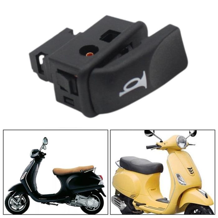 Crofta Motorcycle Horn Switch Button 641743 Accessories for Piaggio MP3 400 IE