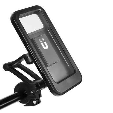 Crofta Water Resistant Navigation Mount Handlebar Rainproof Motorcycle Phone Holder