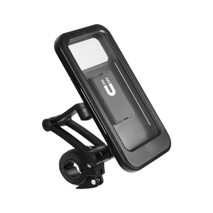 Crofta Water Resistant Navigation Mount Handlebar Rainproof Motorcycle Phone Holder