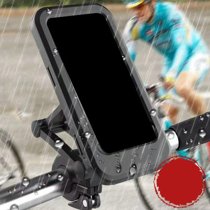 Crofta Water Resistant Navigation Mount Handlebar Rainproof Motorcycle Phone Holder