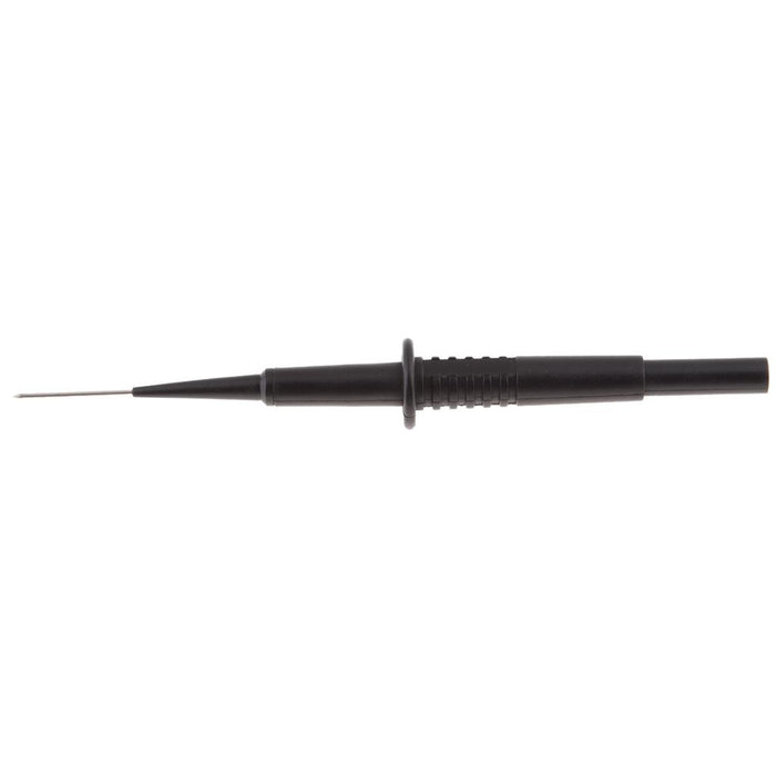 Crofta 1mm 600V Insulation Piercing Needle Test Probes with 4mm Banana Socket Black