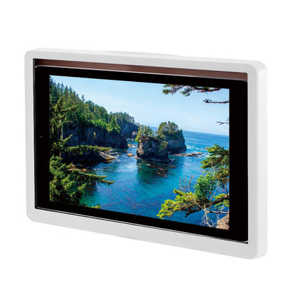 Crofta Waterproof Wall Tablet Holder Punch-Free Shell for Bathroom  Non-Rotating