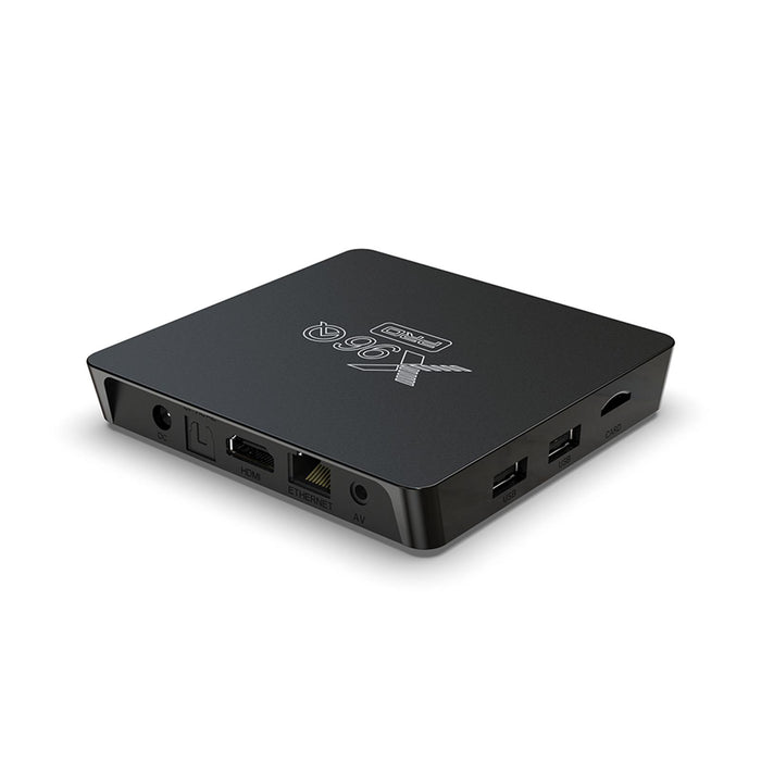 Crofta x96Q Pro TV Box AU Plug Easy to Use TV Top Box for Entertainment Home For 2GB and 16GB