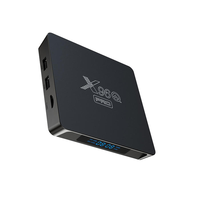 Crofta x96Q Pro TV Box AU Plug Easy to Use TV Top Box for Entertainment Home For 2GB and 16GB