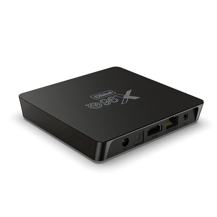 Crofta x96Q Pro TV Box AU Plug Easy to Use TV Top Box for Entertainment Home For 2GB and 16GB