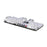 Crofta Mini Stickless Arcade Stick Portable Mini Game Keyboard for Gaming Device PC White