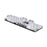 Crofta Mini Stickless Arcade Stick Portable Mini Game Keyboard for Gaming Device PC White