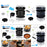 Crofta 12pcs/set 8" Air Fryer Accessories 4.2QT-6.8QT Skewers Rack Baking Papers package 1