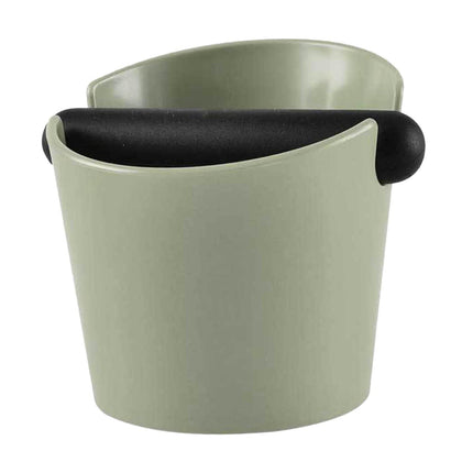 Crofta Durable Coffee Equipment Slag Bucket for Household Shop Espresso Maker Accs Gray Green 0.55L