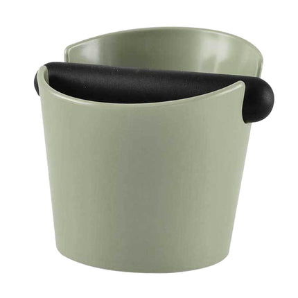 Crofta Durable Coffee Equipment Slag Bucket for Household Shop Espresso Maker Accs Gray Green 0.55L