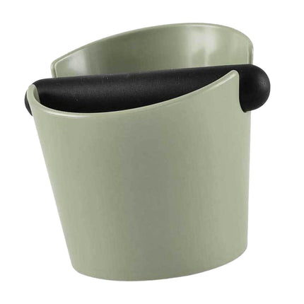 Crofta Durable Coffee Equipment Slag Bucket for Household Shop Espresso Maker Accs Gray Green 0.55L