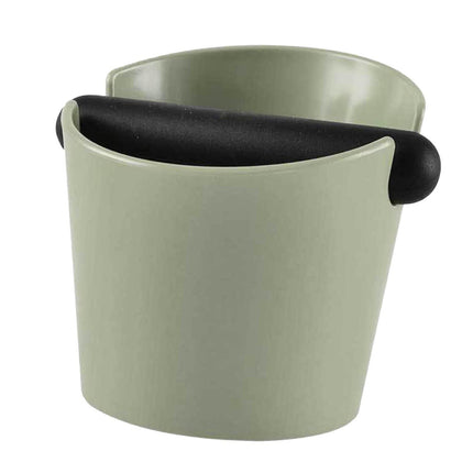 Crofta Durable Coffee Equipment Slag Bucket for Household Shop Espresso Maker Accs Gray Green 0.55L